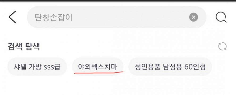 어느 쇼핑몰에서 판매중인 [야외야스치마]