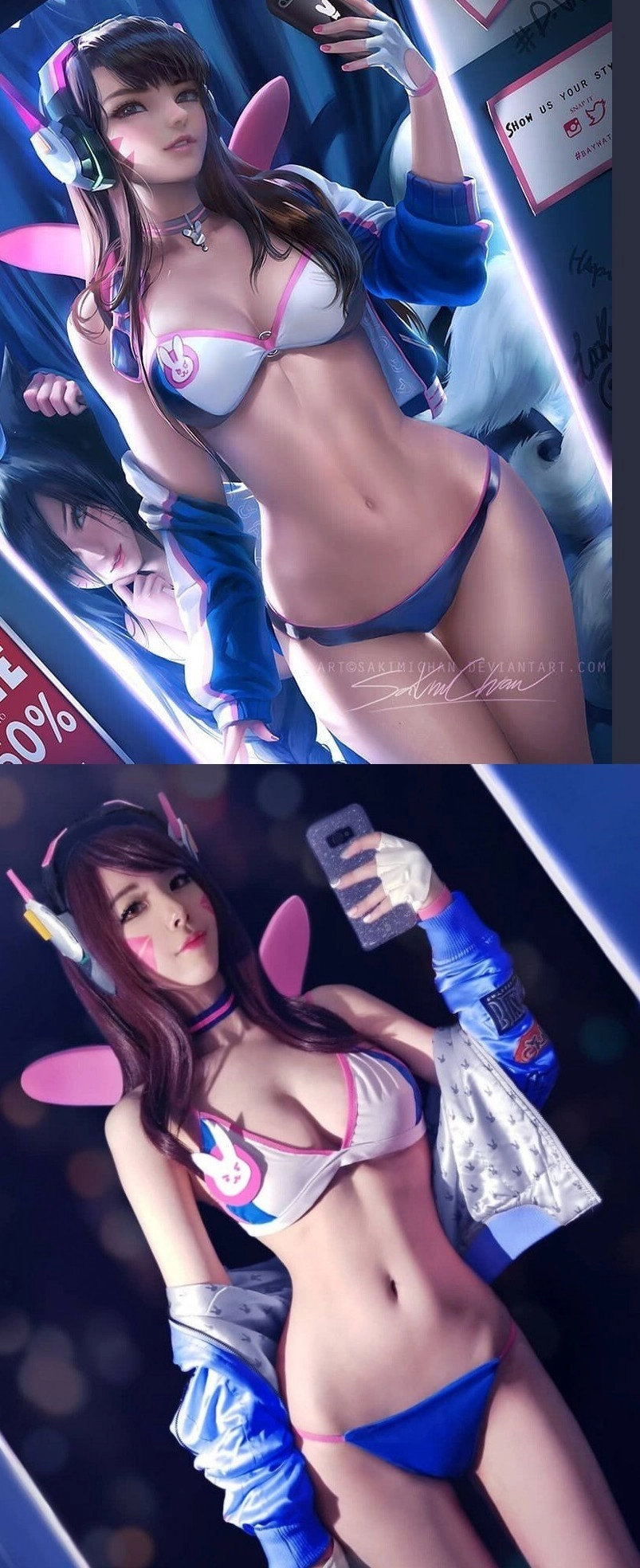 '만찢녀' 오버워치 송하나 코스프레 레전드
