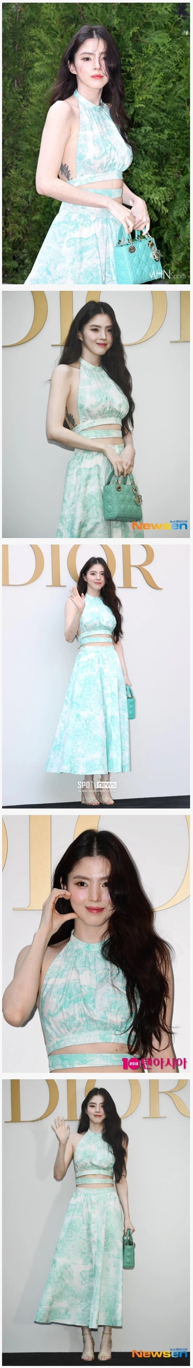 와 한소희 문신 클라스