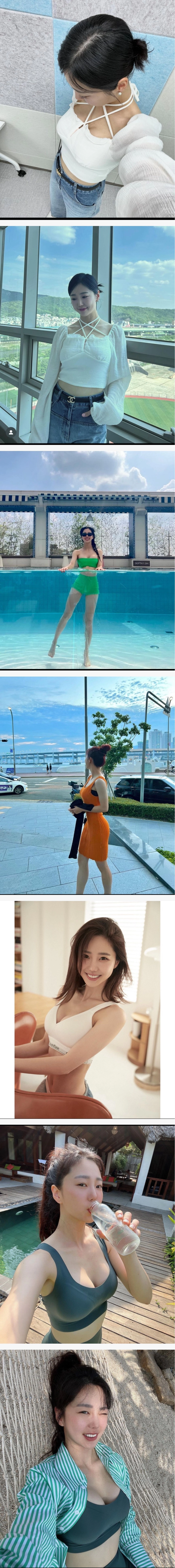 몸매 엄청나신 김가영 캐스터