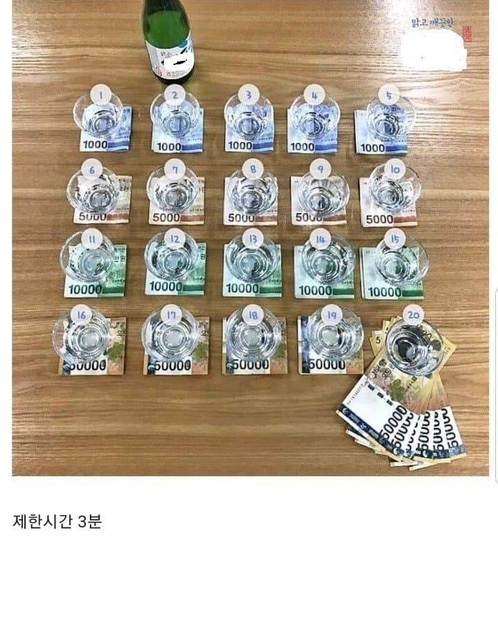 이런 조건이라면 몇 잔까지 가능?