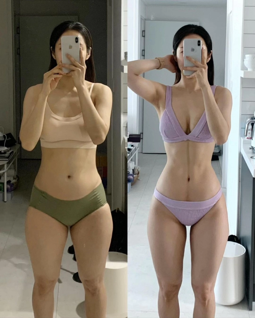 여자가 운동하면 생기는 몸의 변화