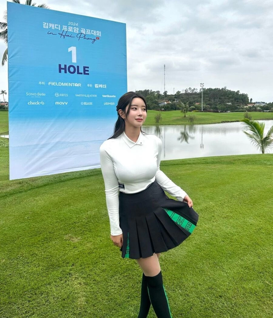 여자 골프선수 피지컬 대장 ㄷㄷ