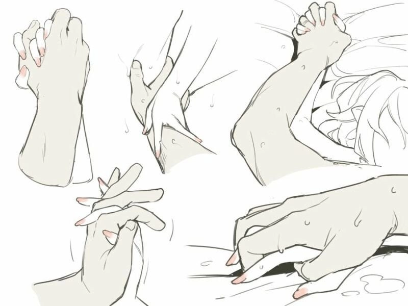 '진짜 손만 잡고 잘께'