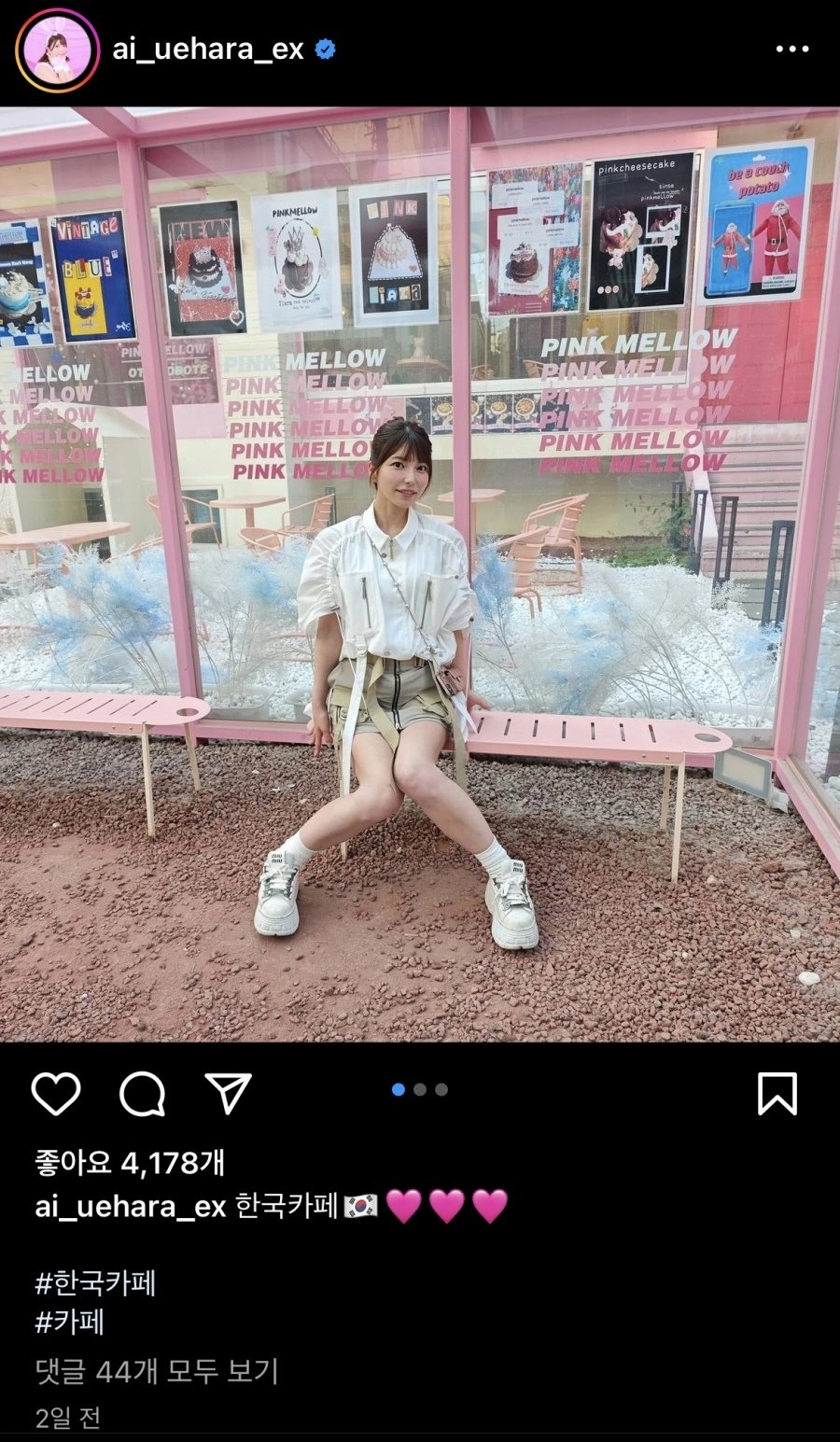 은퇴한 AV배우 우에하라 아이 근황
