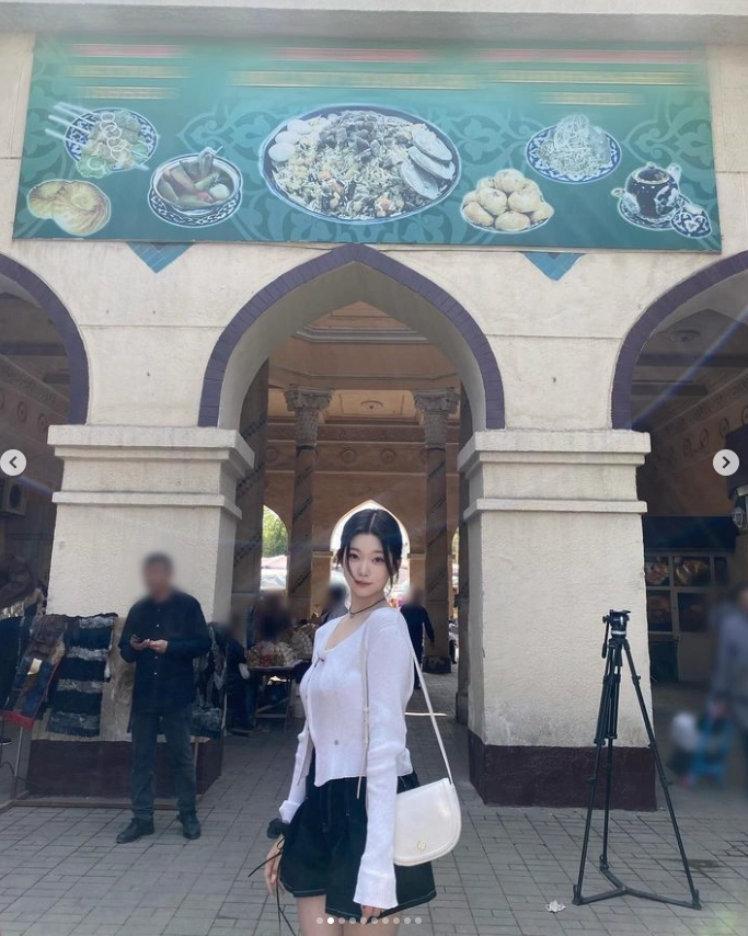 곽준빈이 찍어준 츠키 사진들