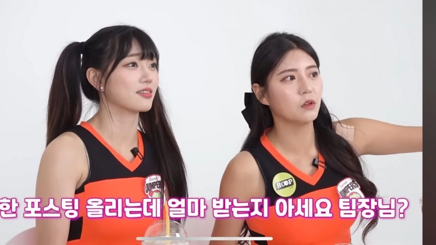 치어리더 인스타 팔로워 100만 광고 수익 ㄷㄷ