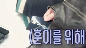 가수 아이유가 쓰는 카드