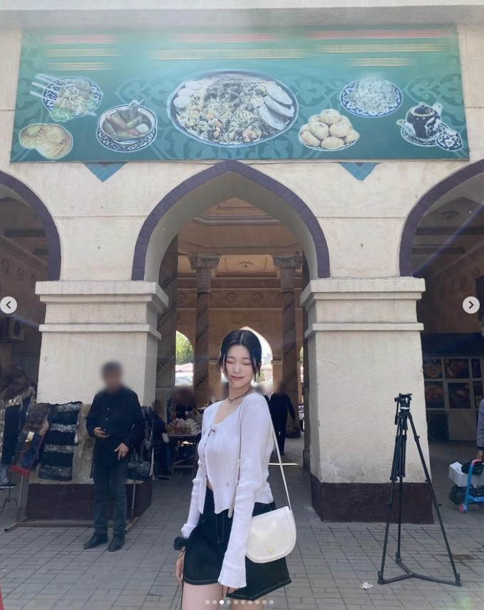 곽준빈이 찍어준 츠키 사진들