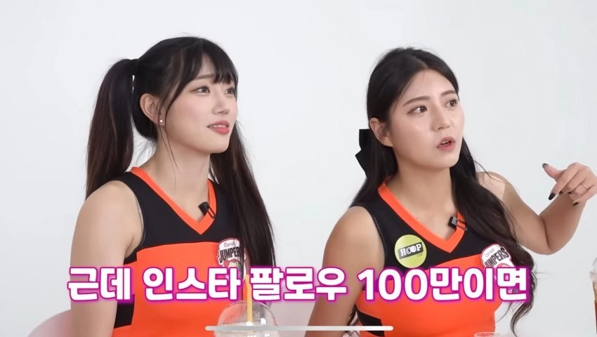 치어리더 인스타 팔로워 100만 광고 수익 ㄷㄷ