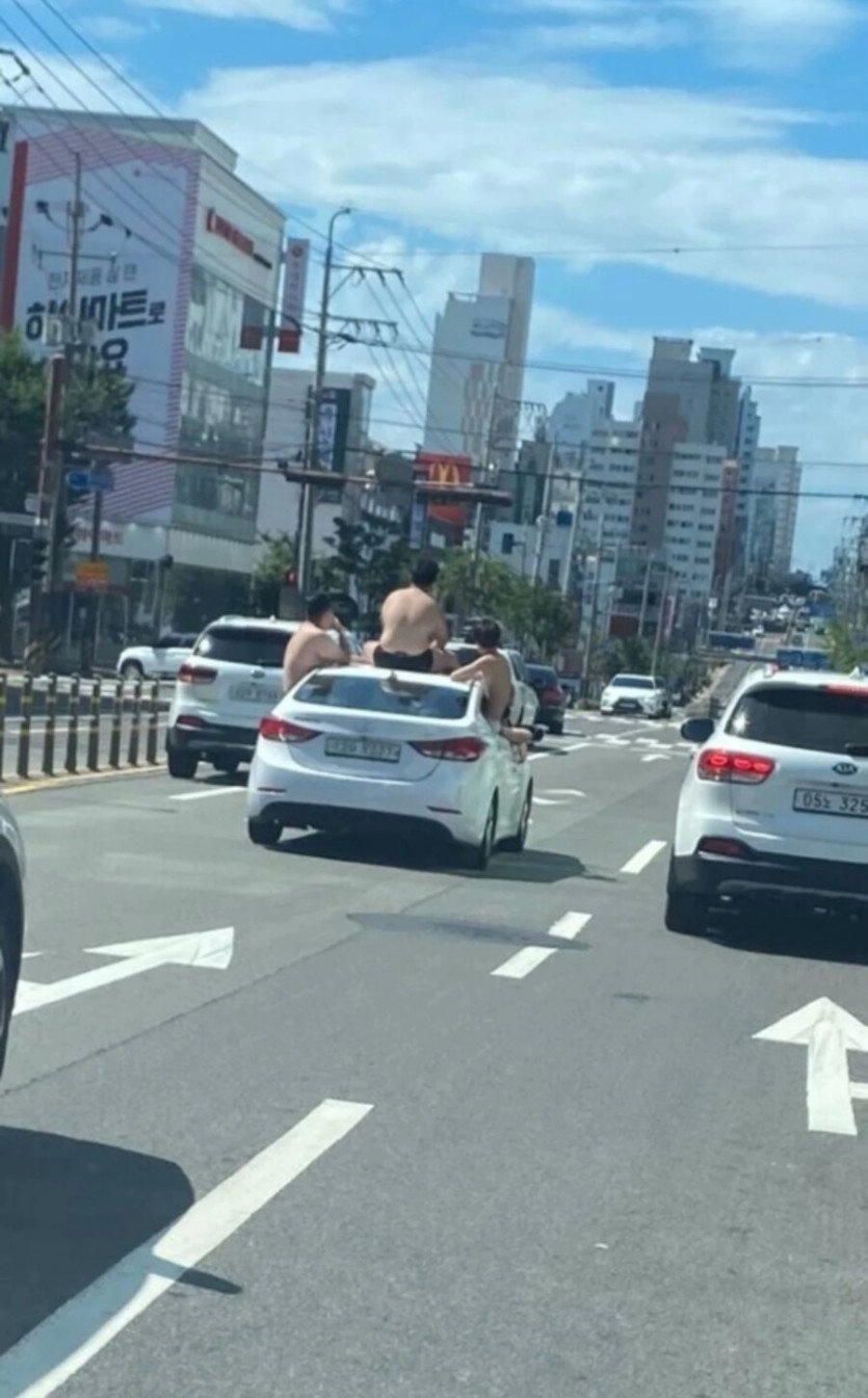 도로에서 더위 버티는법