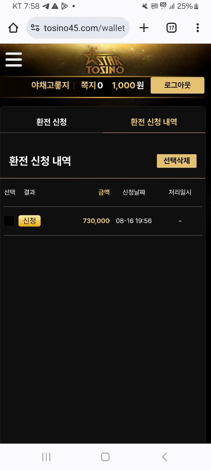 스타토지노 먹튀