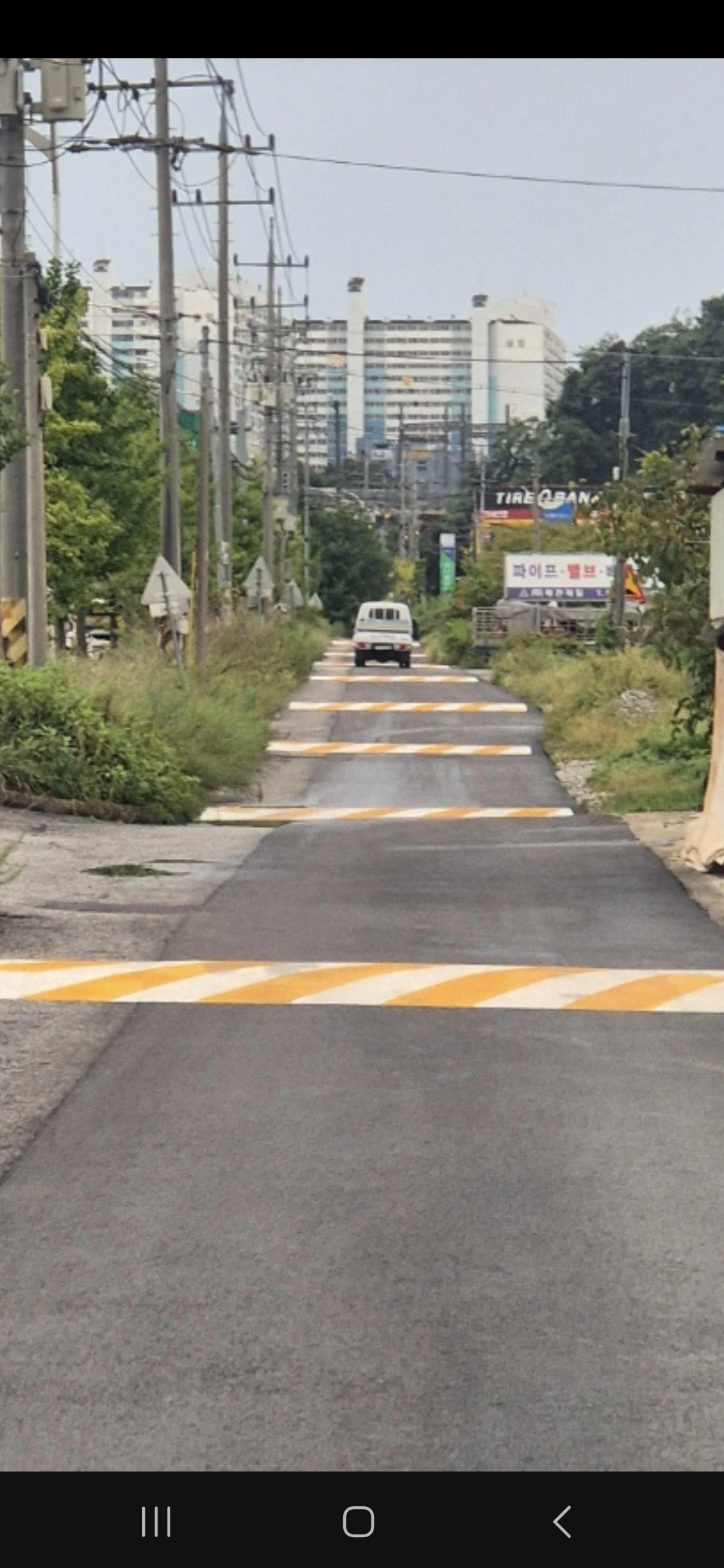방지턱존