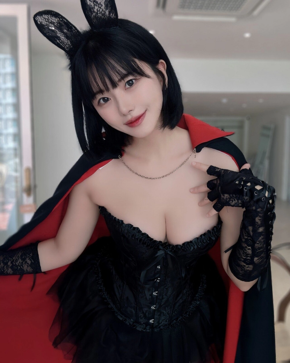 최근 본 나리땽 코스프레 가슴골
