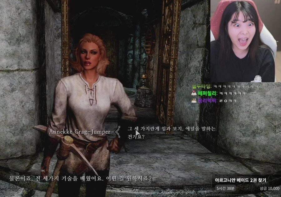 스트리머 : 난 이게 야겜인줄 몰랐어