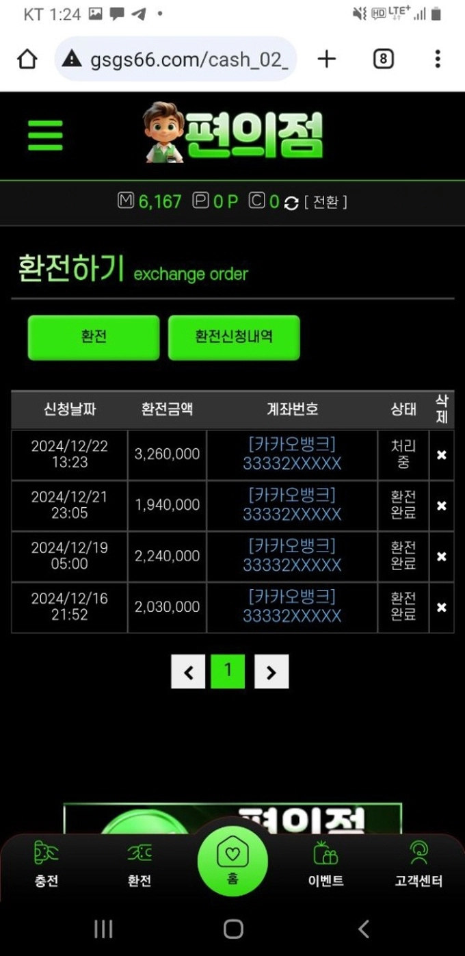 편의점 먹튀
