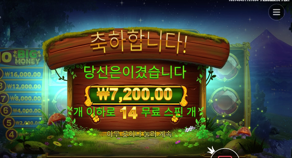 아이리시 크라운 14스핀
