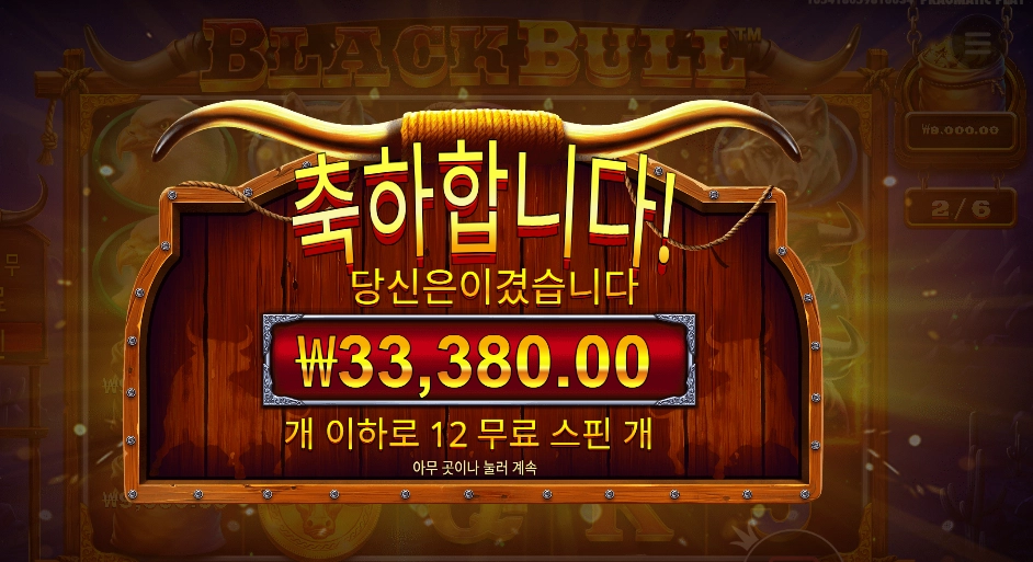 블랙 불 33천원