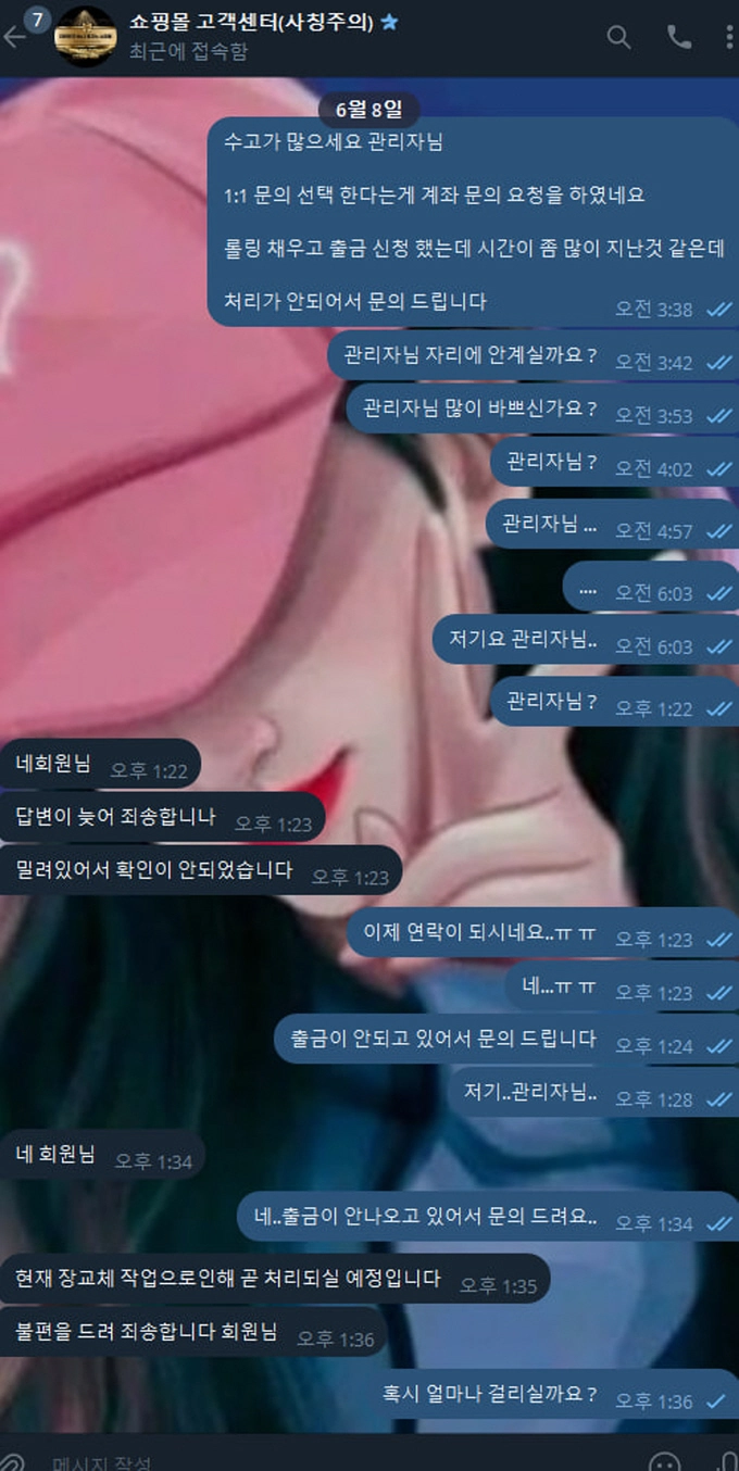 쇼핑몰 먹튀
