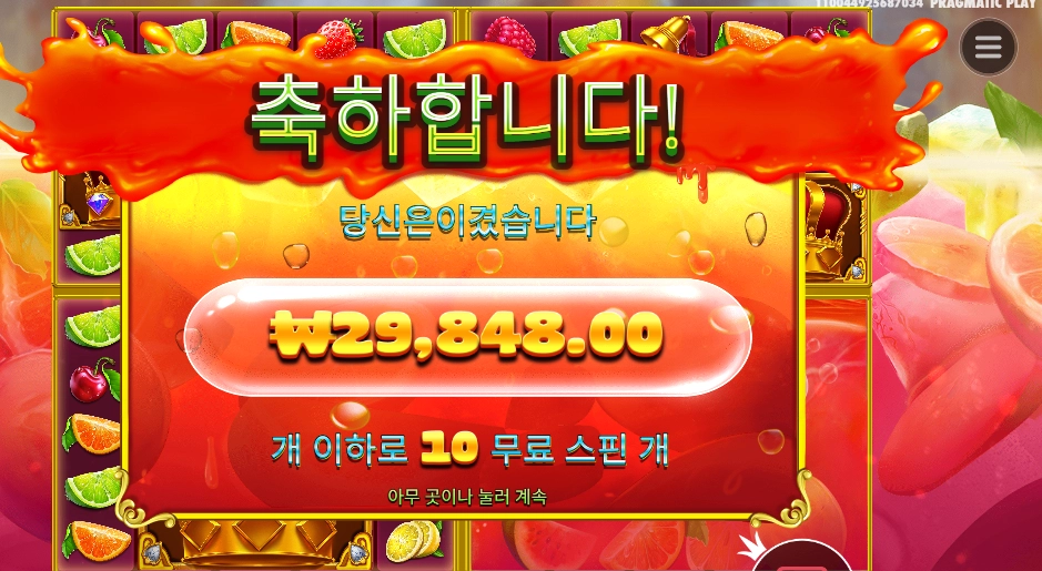 쥬시 후르츠 멀티홀드 29천원