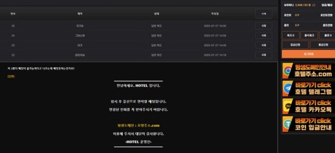 호텔 먹튀