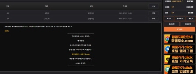 호텔 먹튀