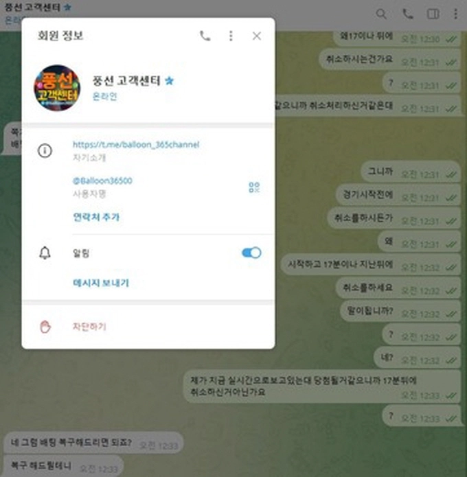 풍선 먹튀