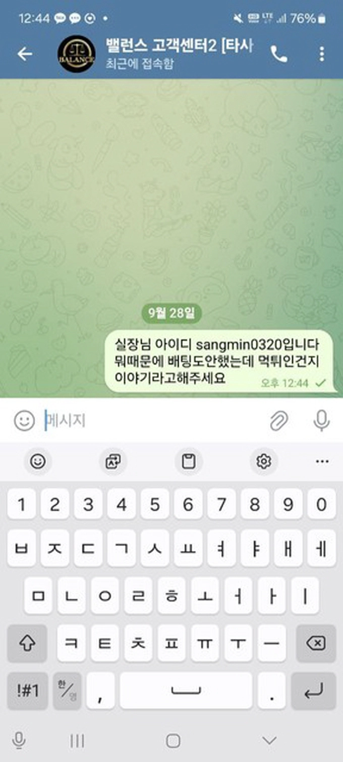 밸런스 먹튀