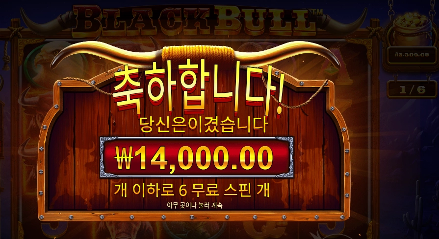 블랙 불 14천원
