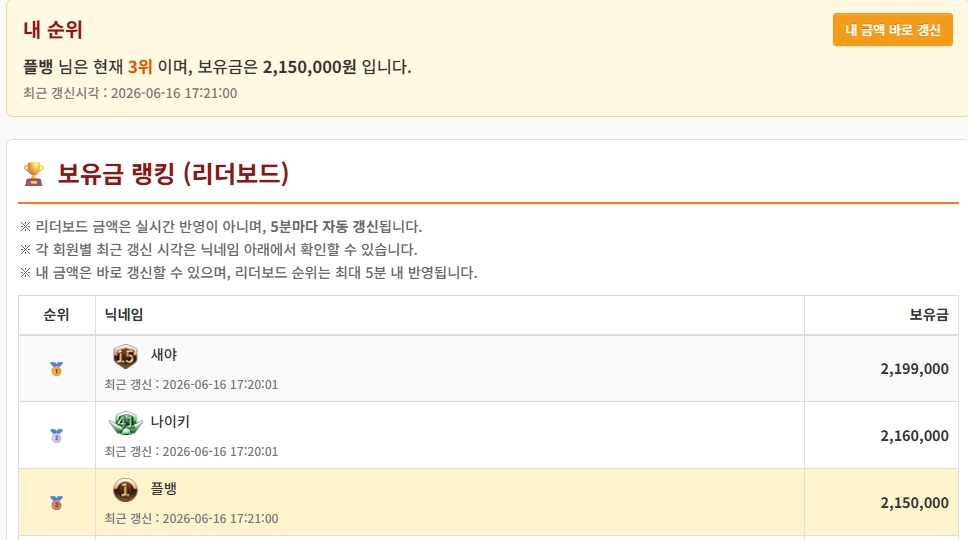 오늘 가입하고 무료바카라 해봤는데 흐름 괜찮네요