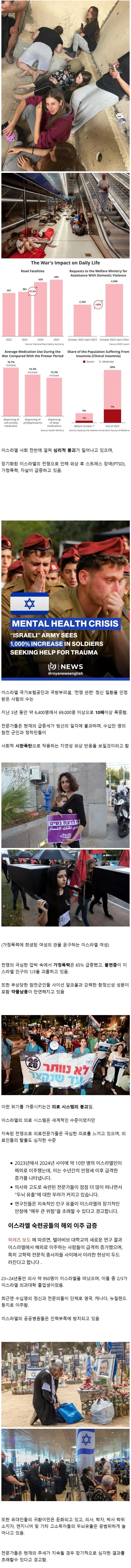 무너지고 있다는 이스라엘 사회