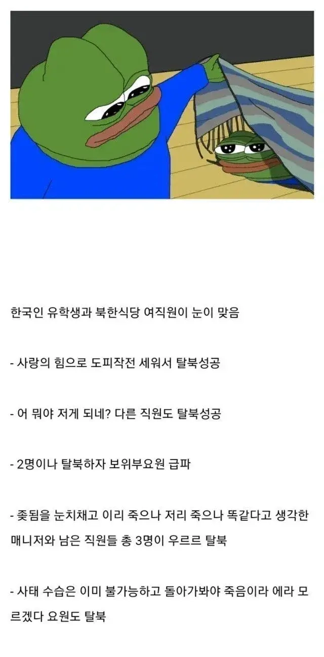 해외 북한 식당이 한국인 손님을 안 받는 이유