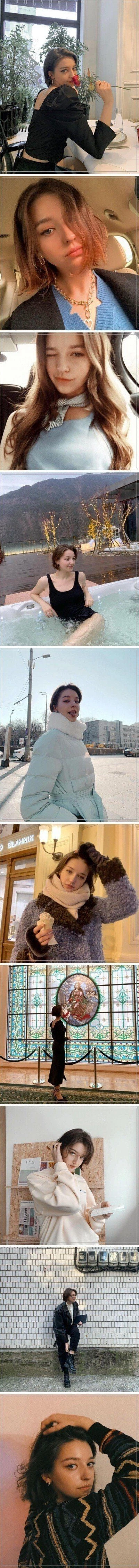 러시아 미녀 안젤리나 다닐로바