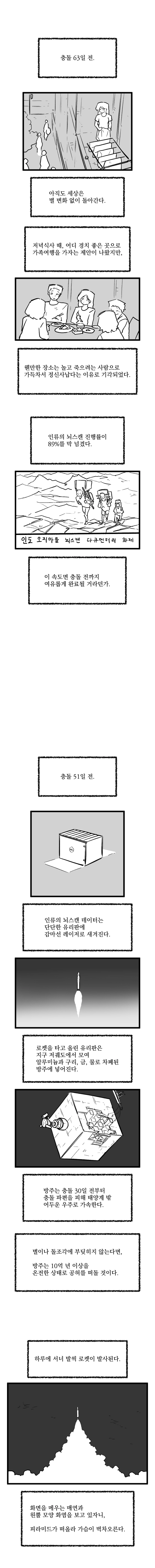 소행성 지구충돌까지 280일 manhwa