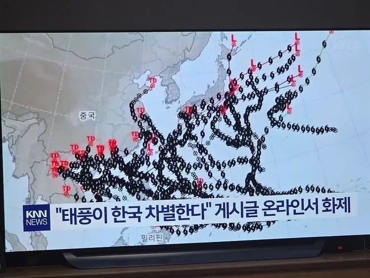 태풍 3년치 데이터라는데…