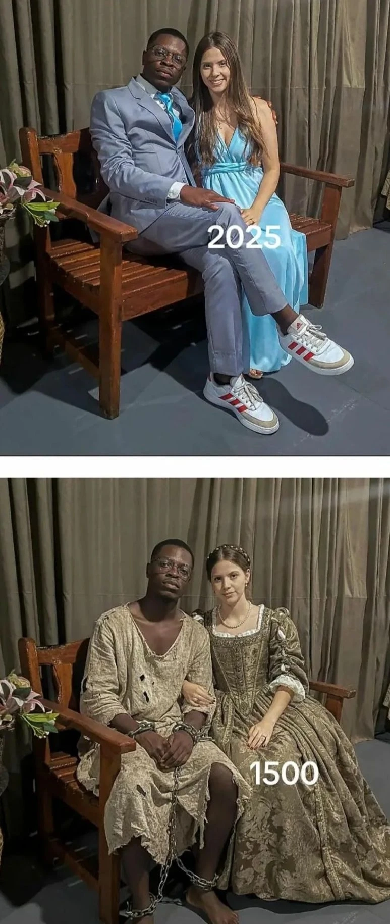 와이프와 과거 사진 찍기