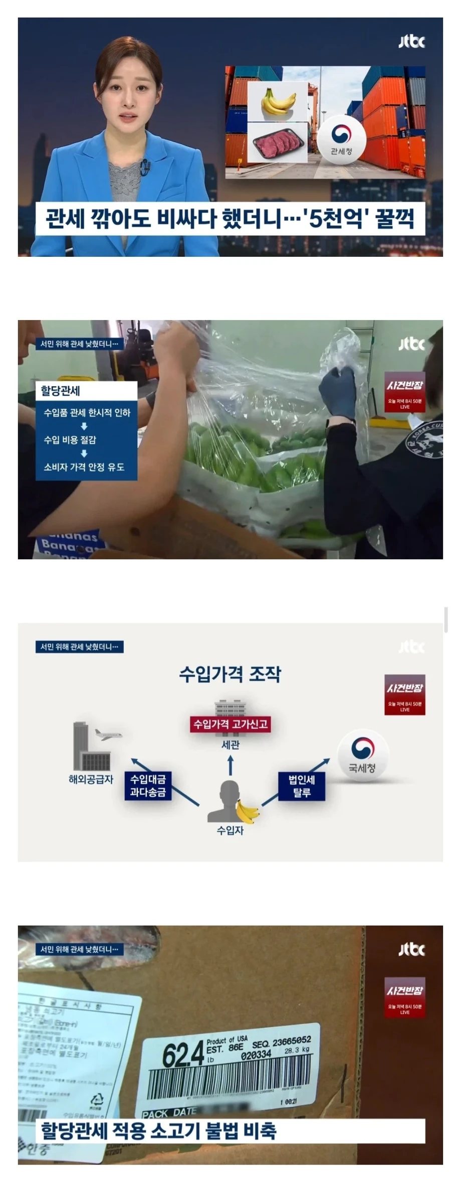 수입 과일과 고기가 비쌌던 이유