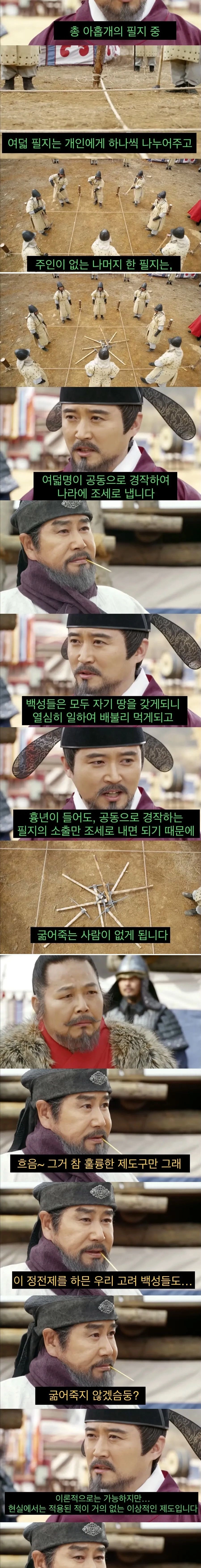 동양에서 이상으로 여겼던 경제 정책