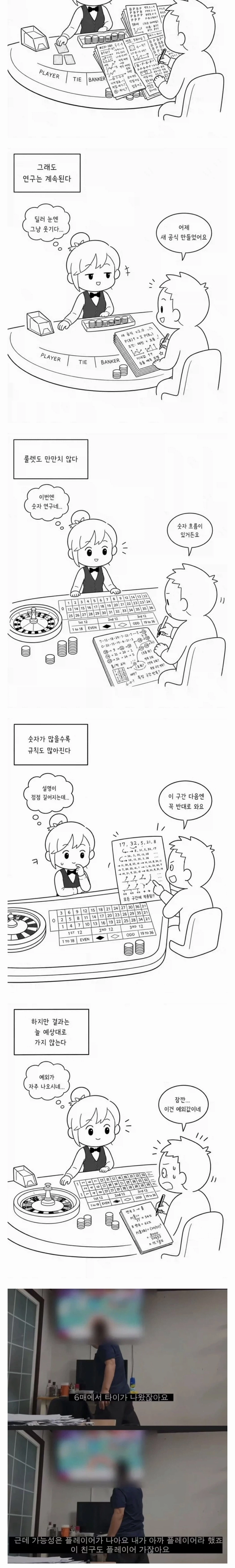 카지노에 가끔 있는 손님 유형