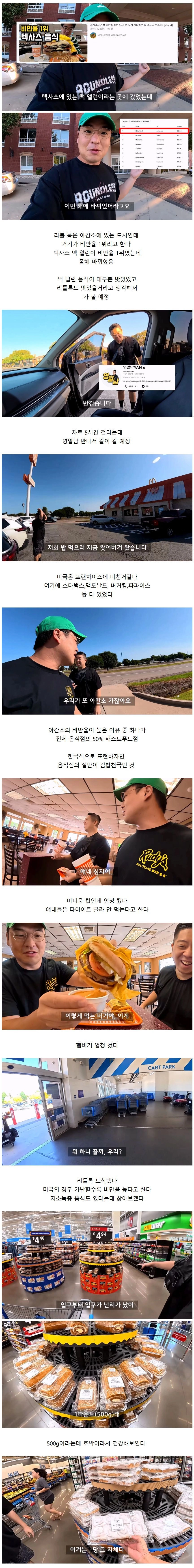 미국에서 가난하면 살이 찔 수 밖에 없는 이유