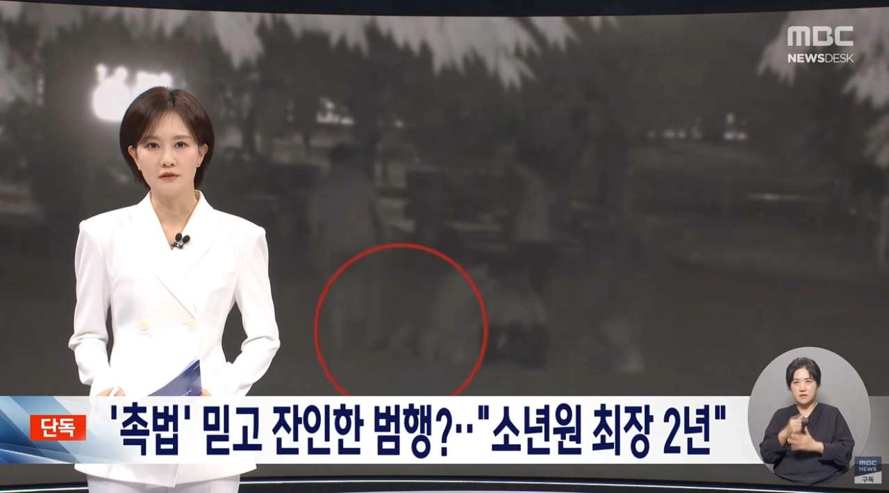 촉법이라 감옥 안 가? 결국 촉법 '최고형'