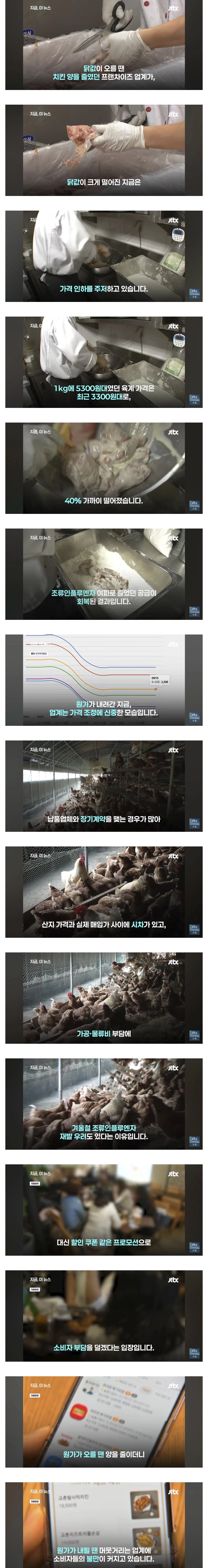 닭값 떨어지니 눈치보는 치킨업계