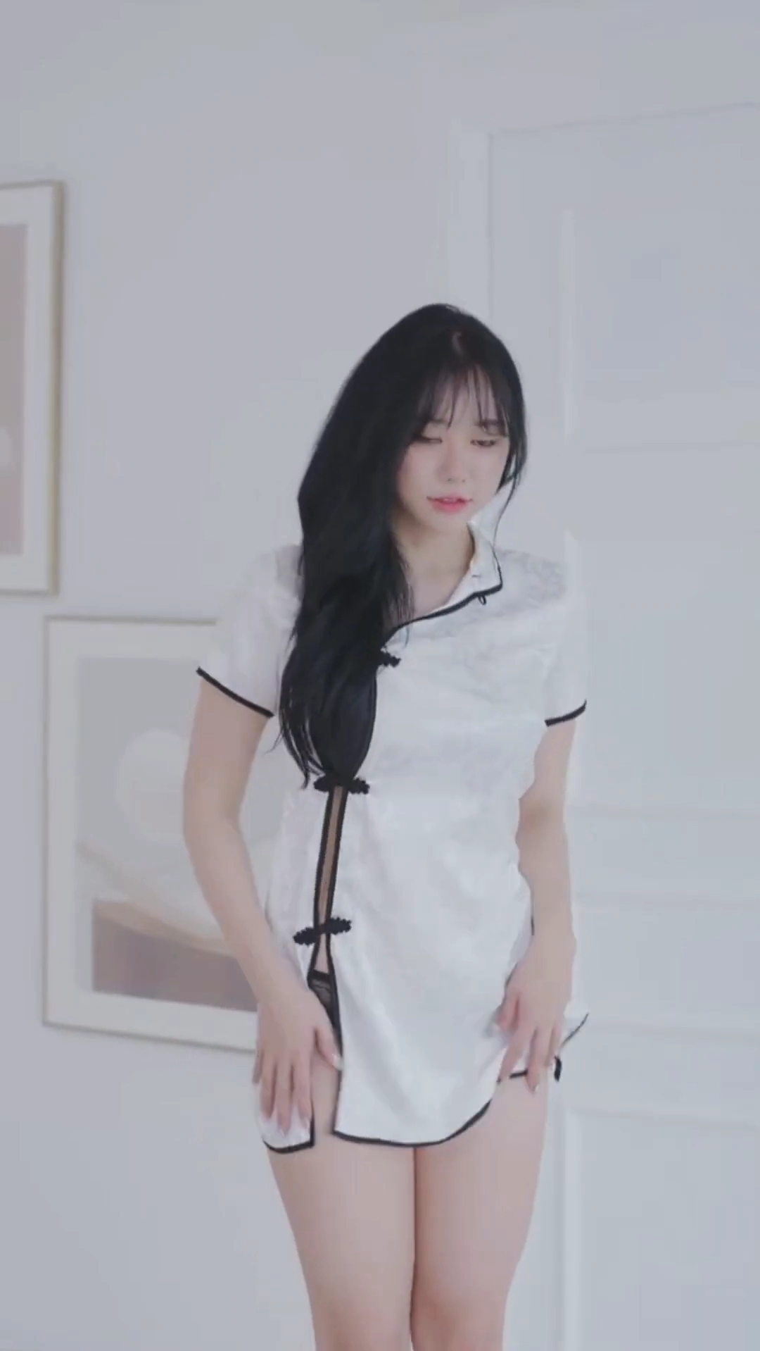 쭈디 치파오 룩북
