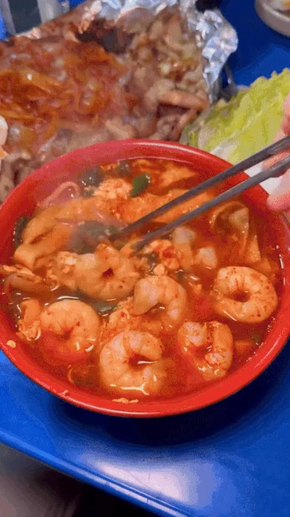 중랑역 5천원 짜리 라면