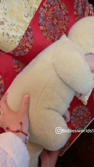 빵실빵실한 아기 자는 모습