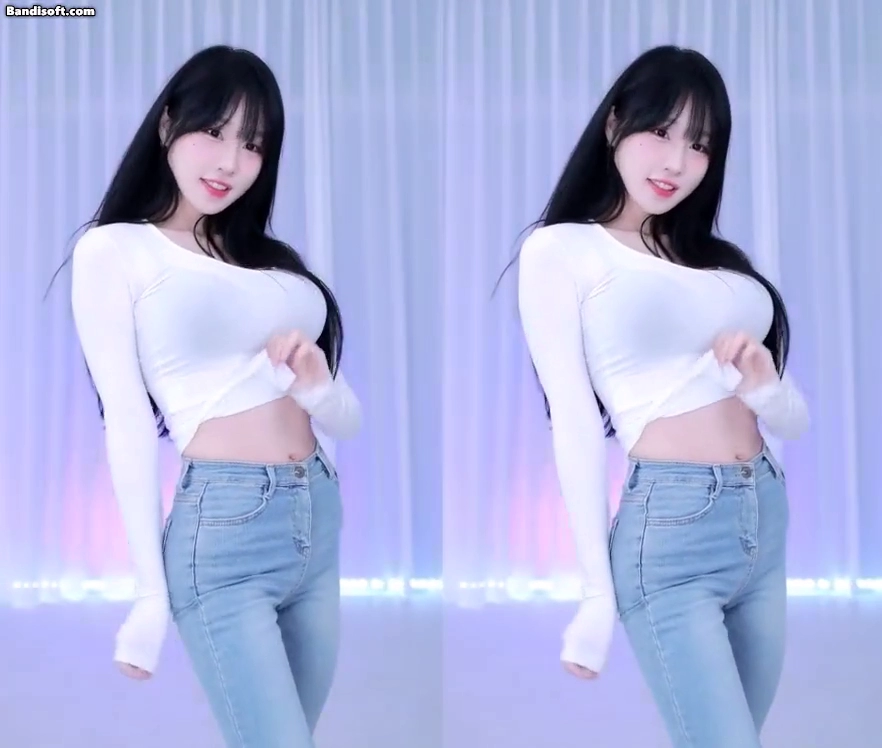 검정브라 비치는 한갱 흰티 + 청바지 조합이 진리인 이유