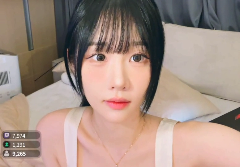한갱 진짜 예쁘네