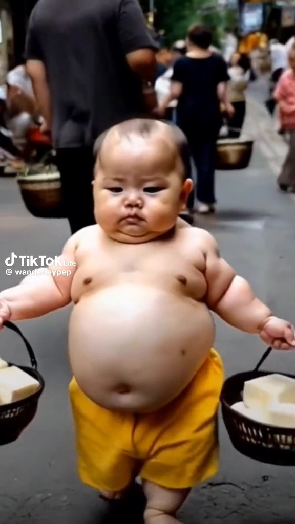 애기 배터지겠네