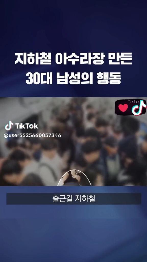 지하철 아수라장 만든 30대