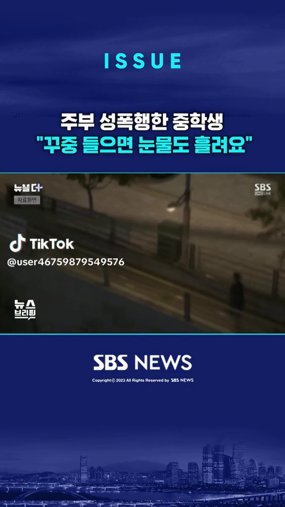 주부 성폭행한 중학생